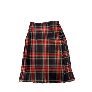 Elegant Women's Plaid A-Line Skirt
